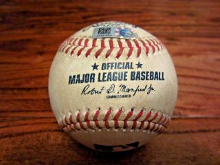 Albert Pujols Angels Game Walk Baseball 9/21/2019 Bb 1320 Vs Astros Hof