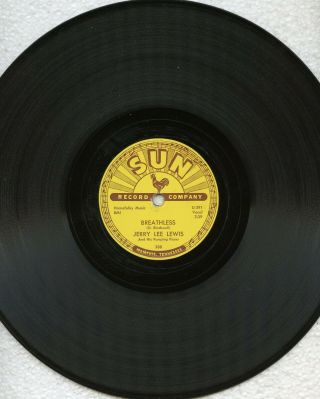 Classic Rockabilly 78: Jerry Lee Lewis,  High School Confidential.  Sun 296