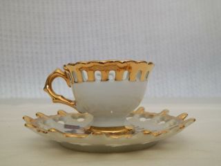 Mother and Dad Mini Tea Cup and Saucer set 3