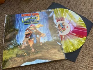 Donkey Kong Country 3 Splatter Vinyl Record Lp Ost Soundtrack Not Moonshake