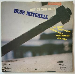 Blue Mitchell Out Of The Blue W/ Art Blakey & Benny Golson Riverside Lp