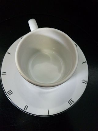 Clock/Time - Expresso/ Demitasse Cup & Saucer - Riviera Van Beers by Signature 2