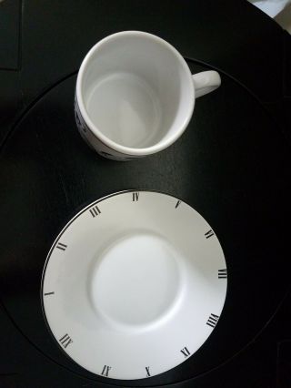Clock/Time - Expresso/ Demitasse Cup & Saucer - Riviera Van Beers by Signature 3
