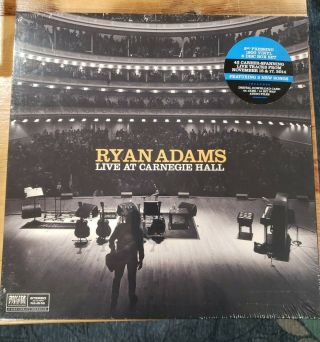 Ryan Adams Live At Carnegie Hall Vinyl Box Set 2nd Pressing