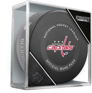 Washington Capitals Inglasco 2020 Stanley Cup Playoffs Official Game Puck