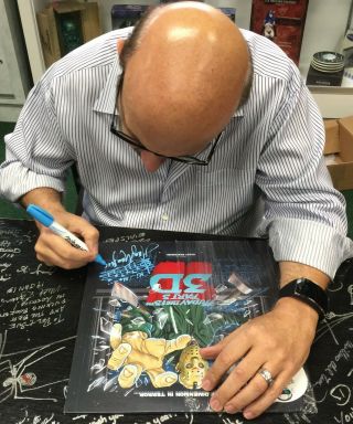 Friday The 13th Part 3 3D Signed Harry Manfredini Waxwork Colored LP 2