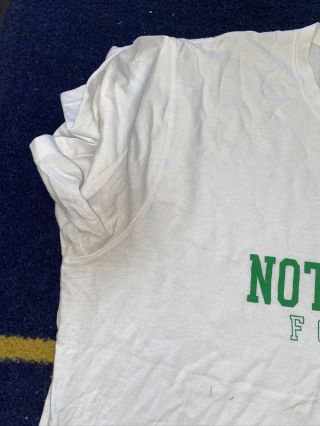 TEAM ISSUED NOTRE DAME FOOTBALL SHORTS AND SHIRT 2XL 3