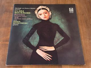 The Moogs Present Clara Rockmore Virtuoso Theremin Delos Japan Lp Del - 25437