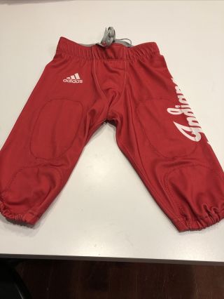 Game Worn Indiana Hoosiers Red Football Pants Size 5xl