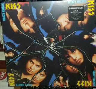 Kiss “crazy Nights” 180 Gram Vinyl Lp • 2014 Release • & Unplayed.
