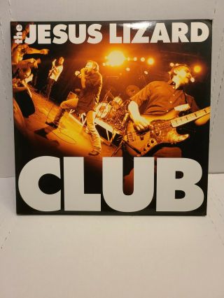 The Jesus Lizard Club Double Lp Chunklet Live Rare And Out Of Print