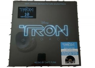 Daft Punk Tron Legacy Blue Vinyl Limited Edition Rsd 2020 Still.