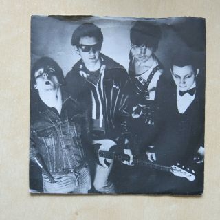 The Damned Rose / Help Uk 7 " In Delga Picture Sleeve 4 Prong Centre