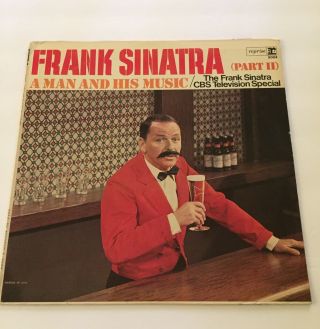 Frank Sinatra A Man And His Music Part Ii Lp - Rare Ltd.  Ed Release For Budweiser