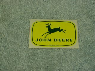 John Deere Tractor Logo Sticker