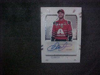 Dale Earnhardt Jr Obsidian Signatures White Mojo 2021 Chronicles Card One Of One