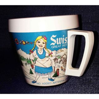 Vintage 1970s Swiss Miss Hot Chocolate Cocoa Mug Advertising Promo 3