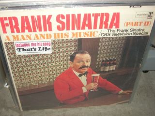 Frank Sinatra A Man And His Music Part 2 / Cbs Special (jazz) Sticker