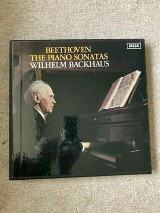 Beethoven Complete Piano Sonatas Wilhelm Backhaus Decca Sxla 6452/61 - 10 Discs