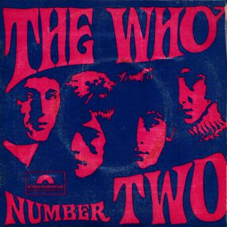 The Who Number Two E.  P.  Australian 1968 Polydor Records Rare 7 " Single