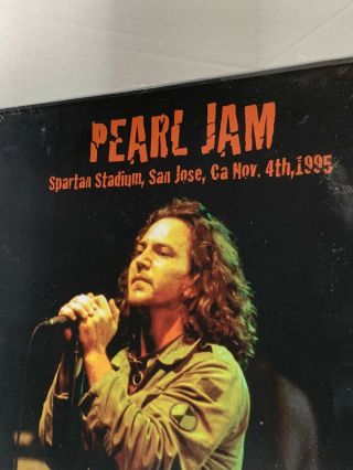 Pearl Jam Spartan Stadium San Jose Ca Nov.  4th 1995 3 Lp Box Set Unofficial