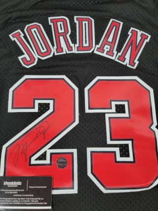 Michael Jordan Signed Autograph Chicago Bulls Jersey Mj 23 Nwt