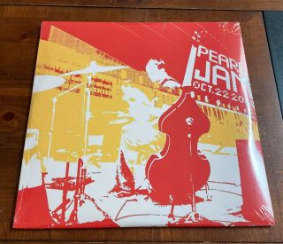 Pearl Jam ‎live At Benaroya Hall 2003 Colored Vinyl Red 3lp Import
