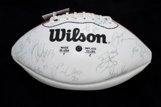 1993 Pro Bowl Team - Signed Football Nfl Cowboys Emmitt Smith,  Jerry Rice