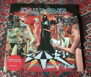 Iron Maiden Very Rare Dance Of Death 2 X Picture Disc Vinyl 2003 Top