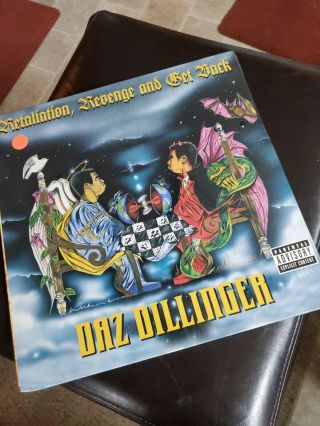 Retaliation,  Revenge,  & Get Back By Daz Dillinger (vinyl,  Mar - 1998,  2 Discs.