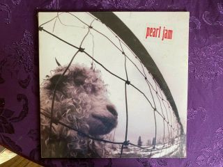 Pearl Jam Vs.  Vinyl Lp Record First Pressing 1993 Still Hype Sticker