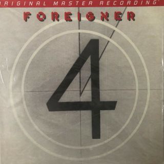4 By Foreigner (180g Ltd Number Vinyl),  Apr - 2011,  Mobile Fidelity Sound Lab)