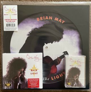 Brian May - Back To The Light Picture Disc Lp Bundle Limited Edition Queen