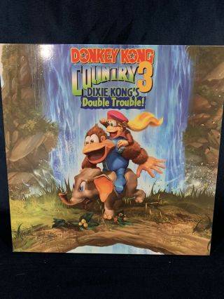 Donkey Kong Country 3 Snes Vinyl Red Splatter Ost Not Moonshake 2d Ninja