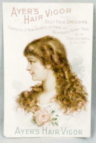 Victorian Trade Card Ayer 