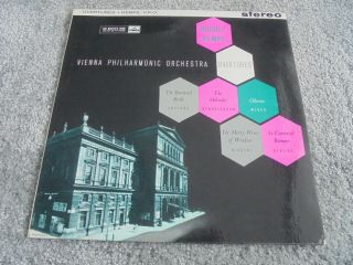 Smetana Etc - Overtures/rudolf Kempe 1960 Uk Lp Stereo Hmv Asd 330 W&g 1st