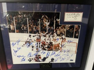 1980 Usa Hockey Team Signed