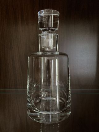 Krosno Poland Glass Decanter,  1.  25 L,  Elegant,
