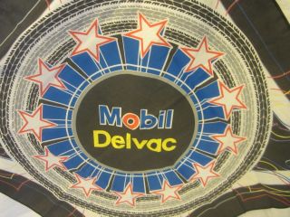 Mobil Oil Delvac Black Square Bandana 2