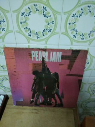 Pearl Jam Ten Ultra Rare 1991 Greek Lp Vinyl 1st Grunge Best Of