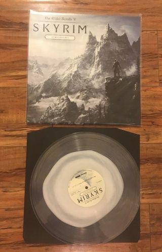 Skyrim Atmospheres Exclusive Snowcap Vgm Vinyl Jeremy Soule ‎the Elder Scrolls V