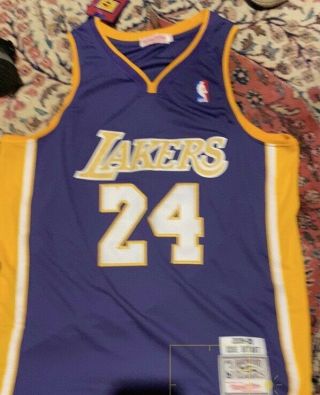 Kobe Bryant Signed/autograph Jersey With La Lakers