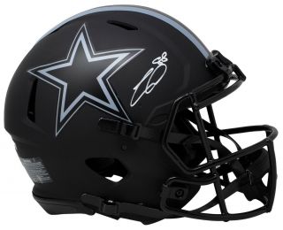 Ceedee Lamb Signed Cowboys Full Size Speed Authentic Eclipse Helmet Fanatics