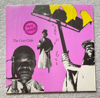 The Gun Club ‎– Fire Of Love,  Ruby Records ‎– Jrr 102 Vinyl Lp,  Us 1981