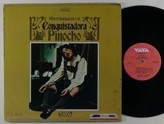 Marty Galagarza Y La Conquistadora " Pinocho " Latin Salsa Lp Vaya