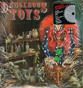 Dangerous Toys S/t Lp Vinyl Usa Columbia 1989 11 Track With Inner And Still In