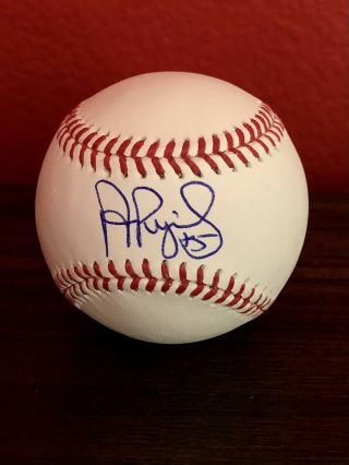 Albert Pujols Signed Baseball Auto Mlb Authentication Hologram Cardinals Angels