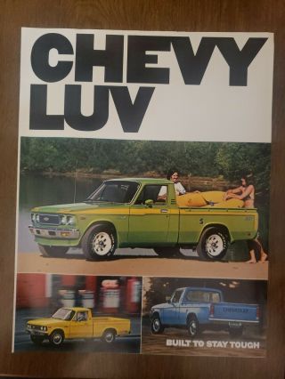 1977 Chevy Luv Full Color Sales Brochure