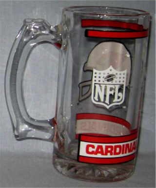 Arizona,  St.  Louis Cardinals NFL Football Glass Mug 2