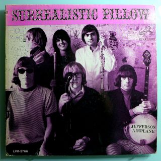 Jefferson Airplane Surrealistic Pillow Rare Orig 